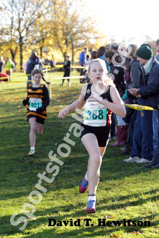 Green 388 Start Fitness North East Harrier League, Blaydon.